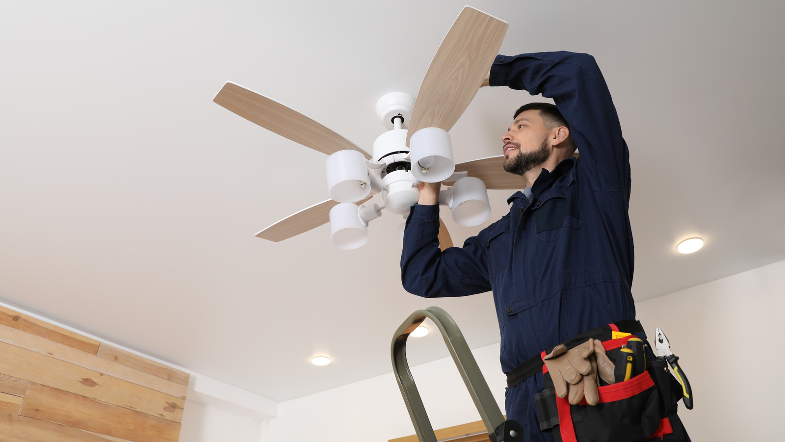 Man with Plane